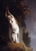 Rembrandt Peale Andromeda Chained to the Rocks oil painting
